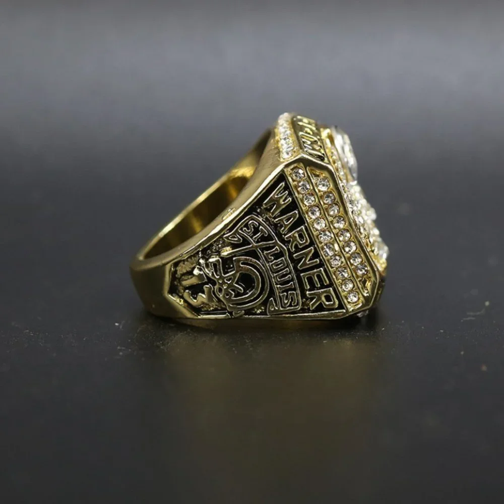 St Louis Rams Championship Ring 1999 Fan‎ Edition Los Angeles Rams Gold